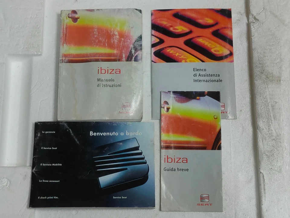 Libretto Uso e Manutenzione SEAT IBIZA  anno 2000 - Immagine 1 di 4