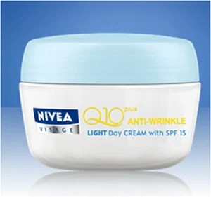 Crema de día ligera antiarrugas Nivea Visage Q10 Plus con FPS 15 50 ML - Imagen 1 de 1