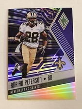 2017 Panini Phoenix Purple #47 Adrian Peterson/149 SAINTS!
