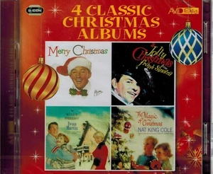 4 CLASSIC CHRISTMAS ALBUMS - NEW SEALED 2 CD SET - Imagen 1 de 2