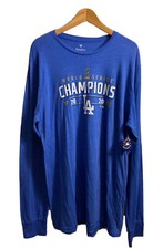 Los Angeles Dodgers Fanatics 2020 World Series Champions Long Sleeve Shirt 3XL