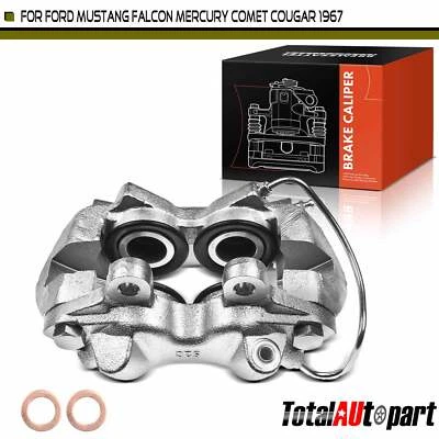 Pinza de freno de disco conductor delantero para Ford Fairlane Falcon Mustang Ranchero 1967 Foto 1 de 4