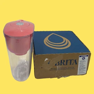 Brita Small 6 Cup Space Saver Water Standart Filter Pitcher RED #2233 z48b11 - Picture 1 of 7