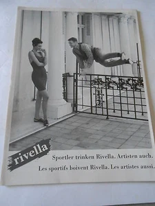 Publicité 1993 Rivella sportler trinken Les sportifs boivent Rivella AD - Picture 1 of 1