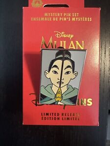 Disney 2023 Mulan 25th Anniversary Mystery Box Pin Mulan Warrior New From Box