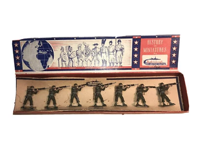 Authenticast Toy Soldiers USA Infantería Disparo (WWII) Foto 1 de 4