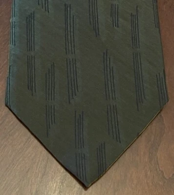 Gravata masculina Tiny The Collection verde 100% poliéster feita nos EUA - Imagem 1 de 4