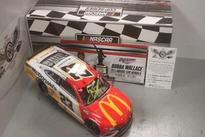 2021 Darrell Wallace Jr. McDonald's Talladega 1/24 Action Diecast Autographed - Picture 1 of 2