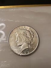 1922 "D" Series  American Silver Peace Dollar