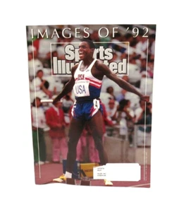 Sports Illustrated Images of '92 January 1993 Carl Lewis Olympics Barcelona GOOD - Foto 1 di 5