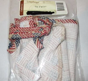 Longaberger Pequeña Cesta de Frutas ANTIGUA GLORIA OTE DELINEADOR - #23078140 NUEVO EN BOLSA - Imagen 1 de 1