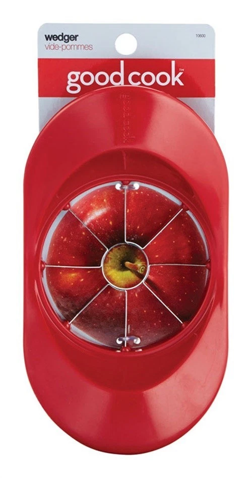 Good Cook 10600 vermelho ABS plástico/aço inoxidável clássico Apple Wedger 1 pol. - Imagem 1 de 1