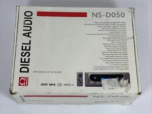 Diesel Audio NS-D050 In-Dash Slot Type Ultra Compact “Epitome Of  Luxury” DVD… - Picture 1 of 14