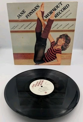 1981 JANE FONDA’S WORKOUT RECORD 1981 Double LP Vinyl 33 Gatefold Album   - Image 1 of 4