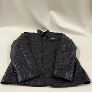 Maceoo Paris Men’s Luxury Designer Field Black Leather Jacket NWT - Picture 1 of 24