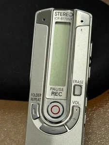 Sanyo ICR-B170NX Digital Voice Recorder Diktiergerät MP3 WMA Stereo Direct USB - Bild 1 von 12