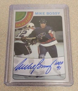 MIKE BOSSY SIGNED 2007 BOSSA PRODUCTIONS ROOKIE LIMITED AUTOGRAPH AUTO SP 11/25 - Bild 1 von 2