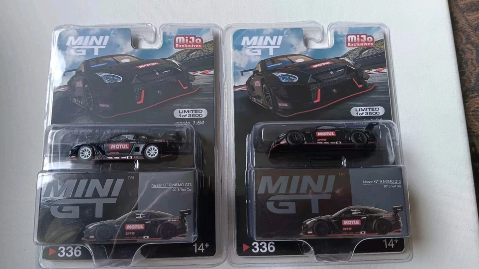 Mini GT Nissan Gtr Nismo GT3 (persecución y regular) #336 Foto 1 de 1
