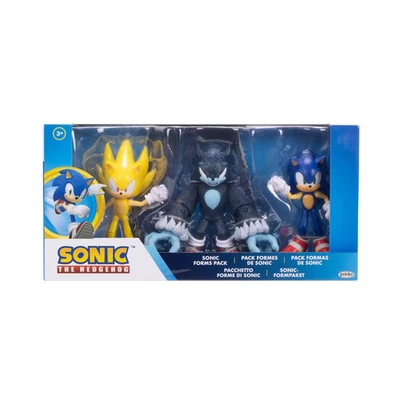 Sonic the Hedgehog 4" Figure Set - 3pk - Image 1 of 3