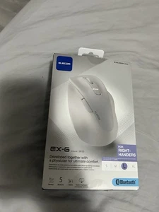 ELECOM EX-G Wireless Bluetooth Mouse, Large Size, Right-Hand Compatible - Picture 1 of 2