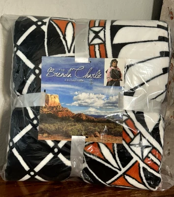 Manta de diseño Native American Pueblo Traditions colección Brenda Charlie Foto 1 de 4