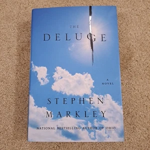 1st Ed/1st Printing The Deluge by Stephen Markley HCDJ - Imagen 1 de 4