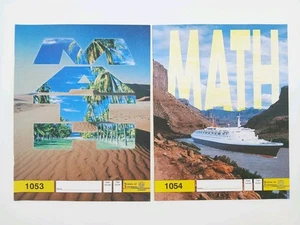 ACE Pace 5th Grade Math Home School Curriculum Workbook 1053-1054 - Picture 1 of 3