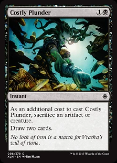 Costly Plunder -Foil Light Play MTG Ixalan - Image 1 of 1