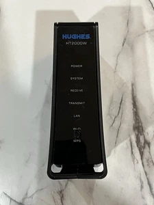 HughesNet HT2000W Black Satellite Dual Band 2.4Ghz-5Ghz Internet Modem Router - Picture 1 of 5