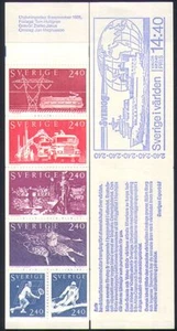 Sweden 1981 Train/Truck/Ship/Oil/Sport 6v set (n24945) - Picture 1 of 1