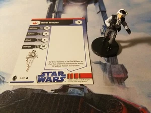 Star Wars Miniaturen Imperial Entanglements 08 Rebel Trooper - Bild 1 von 1