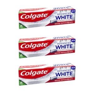 3x Colgate Advanced White Baking Soda & Volcanic Ash Zahnpasta 75ml - Bild 1 von 1