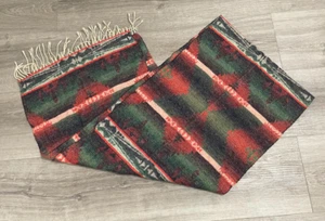 Polo Ralph Lauren Southwestern Aztec Large Wool Scarf - Picture 1 of 5