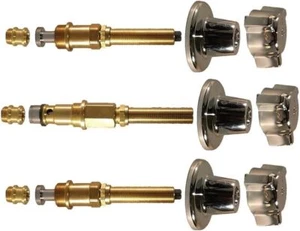 Jones Stephens 111837 3 VLV RBLD KIT FITS BRIGGS - Chrome - Picture 1 of 1
