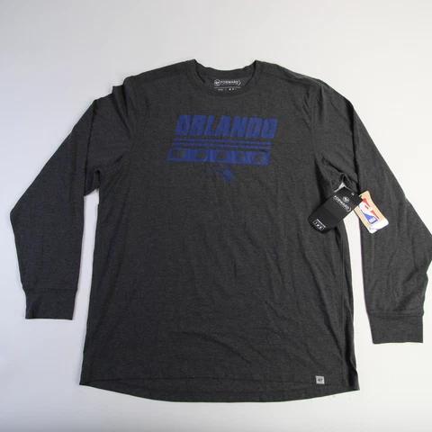 Orlando Magic 47 Brand Long Sleeve Shirt Men's Dark Gray New Cover