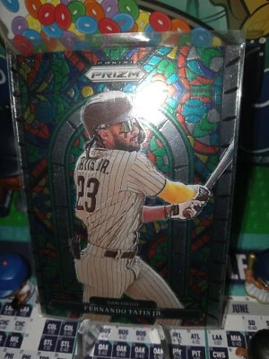 2022 Panini Prizm Fernando Tatis Jr Stained Glass Silver #SG-1 - Image 1 of 2