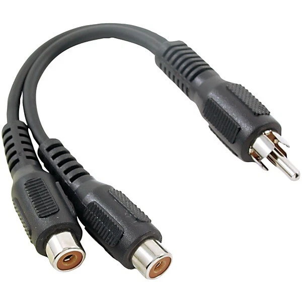 RCA AH25R RCA Y-Adapter (1 Male to 2 Females) - Image 1 of 1