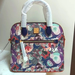 NWT Disney Parks Dooney & Bourke Haunted Mansion Satchel Bag Purse - Picture 1 of 10