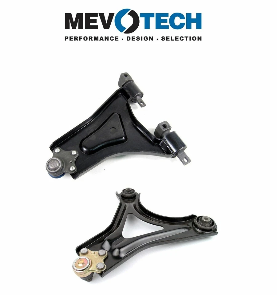 Juego de pares de brazos de control y rótulas delanteros inferiores izquierdo y derecho Mevotech para Ford Foto 1 de 1
