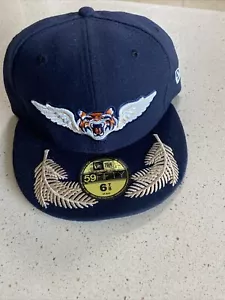 Men's New Era Navy Lakeland Flying Tigers Authentic Collection 59FIFTY SZ 6 7/8 - Picture 1 of 5
