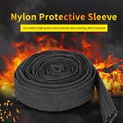 Denim Protective Hose Sleeve - 25 Feet - Black for Welding Torch Hydraulic Hose