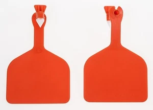 Etiqueta de identificación de lote de alimentación en blanco con etiqueta Z, naranja, 50/pk - Imagen 1 de 6