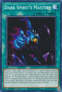 Dark Spirit's Mastery LDS3-EN017 1st N/Mint YUGIOH Card  Common - Picture 1 of 1