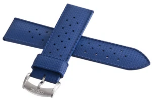 Zodiac Herren 22 mm blau Gummi Uhrenarmband Band Armband ZO2316 - Bild 1 von 4