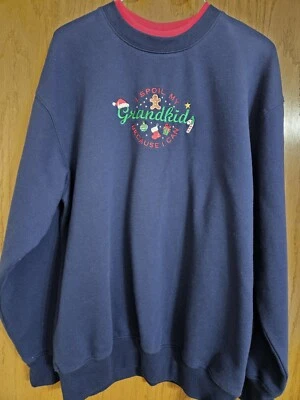 mc sportswear Embroidered Grandkids Sweatshirt Large - Image 1 of 4