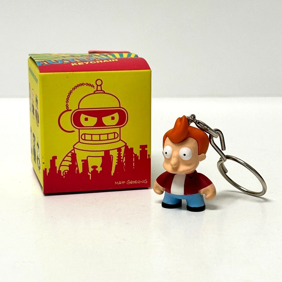 Fry - Futurama Series 1 Zipper Pull / Keychain by Kidrobot - Image 1 of 1