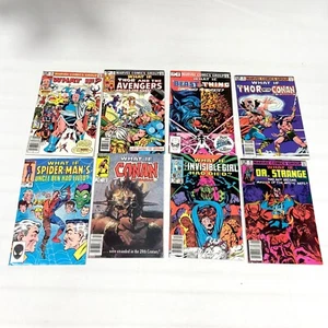 Lot of 8 Marvel Comics WHAT IF?  #25,34,37,39,40,42,43,46  1982-83 - Picture 1 of 14