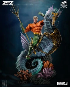 Kit Estatua Aquaman Impresa en 3D Sin Pintar/Sin Montar - Imagen 1 de 19