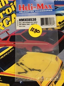 Heli-Max HMXE8548 Flybar Assembly W/Linkage: Novus FP NewInPack USA Ship - Picture 1 of 3