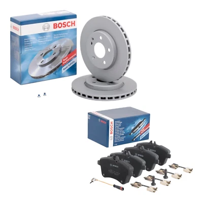 BOSCH Kit Freni ANTERIORI per MERCEDES Classe A-B (W169-W245) Dischi + Pastiglie - Immagine 1 di 4